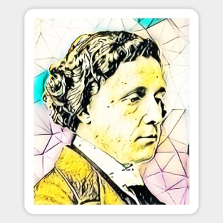 Lewis Carroll Portrait | Lewis Carroll Artwork 3 Sticker